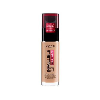 Loreal Paris Infaillible 32H Fresh Wear Vitamin C Foundation -220 Sand