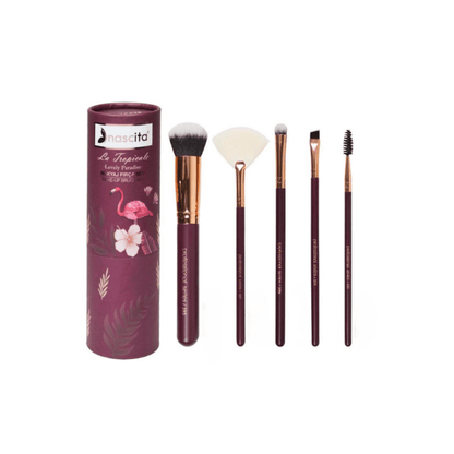 Nascita Burgundy Makeup Brush Set -95